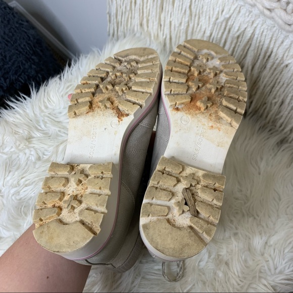 Sole Society Combat Style Boots - Picture 12 of 14